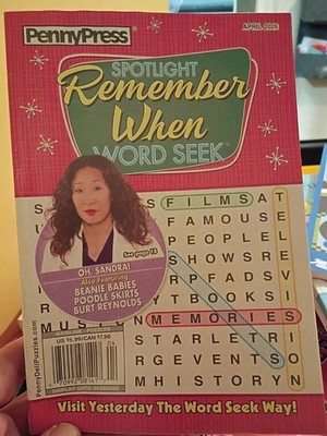 New PennyPress Spotlight Remember When Word Seek Issue 04 April 2026 (English)