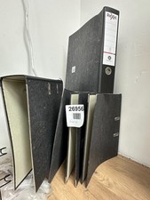 Rexel A4 75mm Lever Arch File Black Leathergrain Finish – Strong & Professional 