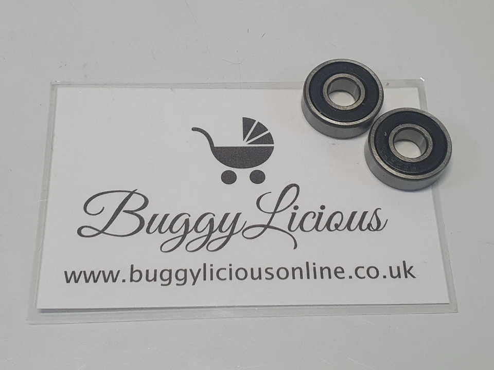 2 x neue Bugaboo Donkey 1 2 3 & 5 / Buffalo Hinterradlager / Kugellager
