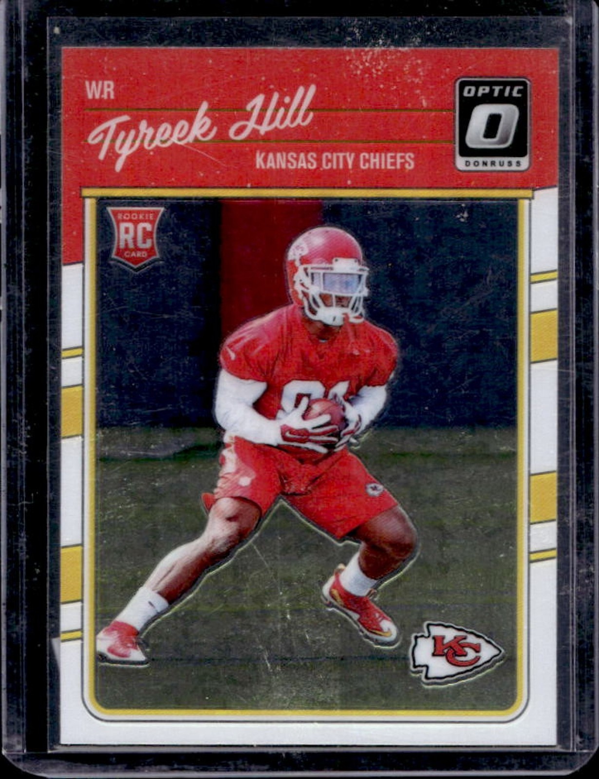 Tyreek Hill Panini Donruss Optic #117 Base