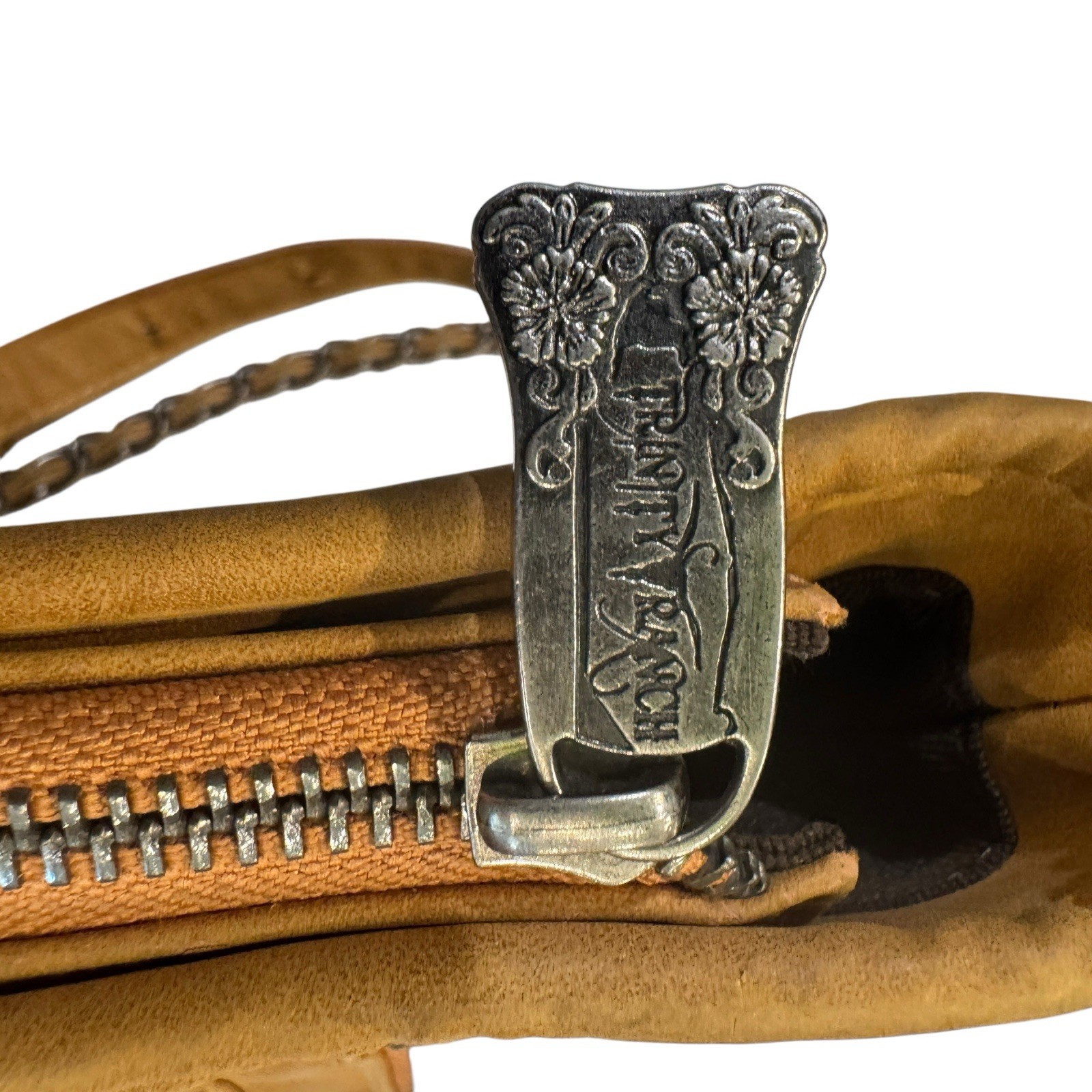 Trinity Ranch Tooled Collection Embossed Carmel C… - image 4