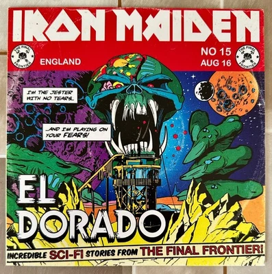 Iron Maiden - El Dorado - Rare CD Promo 7" Style Card Sleeve - 2010 - EMI - UK - Photo 1/3