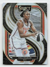 2025 Panini Select WNBA #160 Tina Charles Silver Prizms Premier