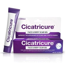 Cicatricure Scar Gel for Face  Body   1 oz / 30g   Scar Reducing Skin Care