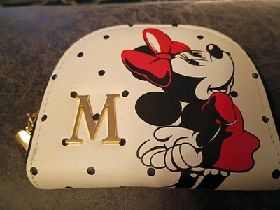 New Without Tags Primark Disney Minnie Mouse Coin Purse Initial M