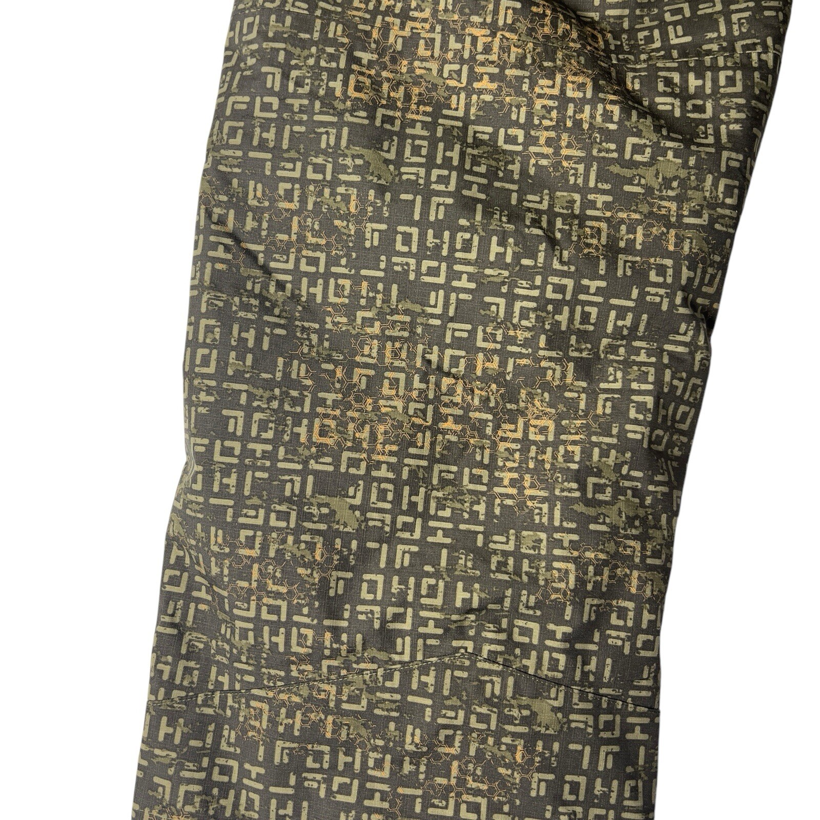 Salomon Pantaloni da Sci Snowboard Baggy Verde Stile Matrix Uomo XL