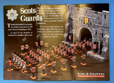 King  Country 2001 Leaflet Scots Guard, Black Watch Etc. - 6 Pages Tri-folded