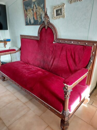 divano antico da restaurare - Foto 1 di 3