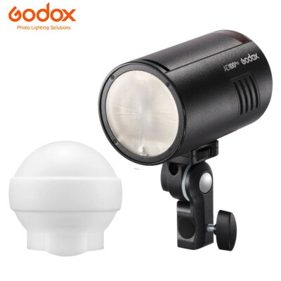 Godox AD100Pro TTL HSS Tragbarer Blitz Outdoor Flash Light+AK-R22 Silikon Diffus