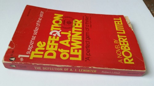 The Defection of A.J. Lewinter Robert Littell 1973 Paperback - Imagen 11 de 11