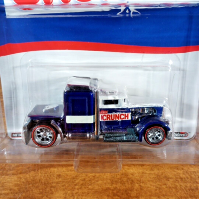 ミニカー Hot Wheels Convoy Custom Nestle Crunch Hot Wheels Nestle Crunch Convoy Custom Diecast Vehicle 2015 Mattel