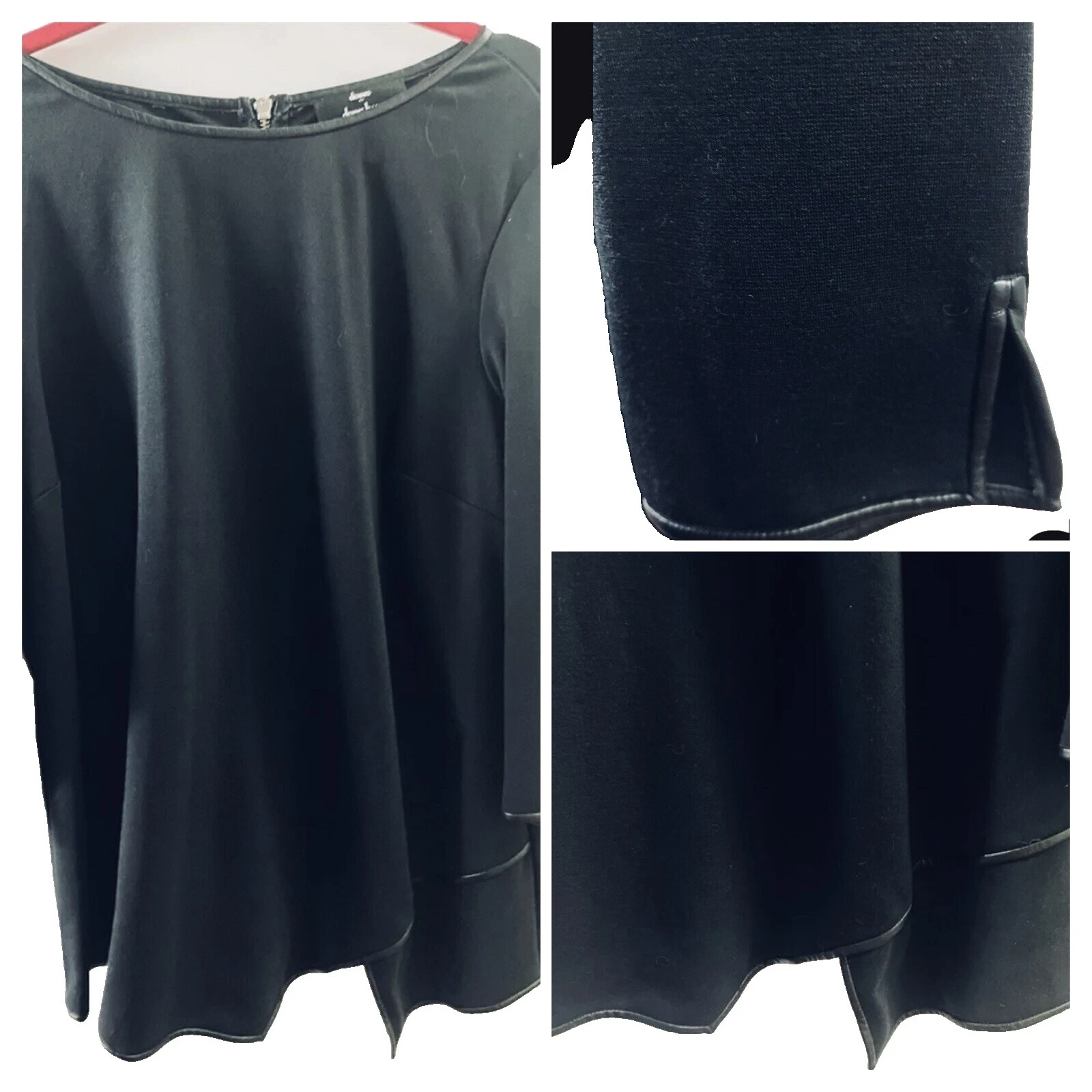 Dennis Basso Plus Size Leather Clothing for Women