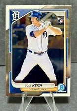 2024 Bowman Chrome - Colt Keith #34 Rookie Detroit Tigers (RC)