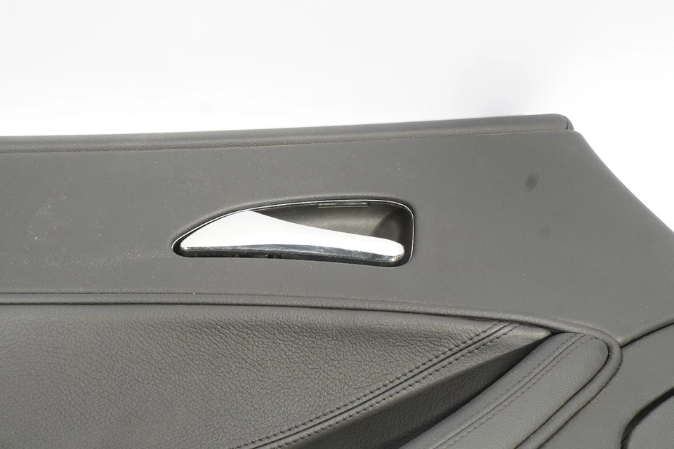 MERCEDES BENZ CLS500 W219 2006-2008 PANEL PUERTA LADO CONDUCTOR TRASERO IZQUIERDO NEGRO OEM Foto 2 de 4