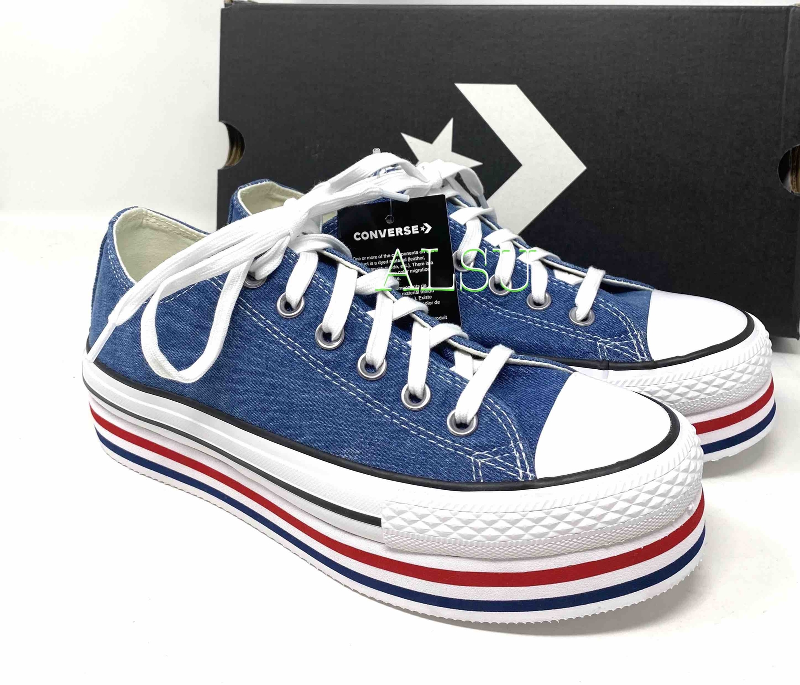 converse platform size 4