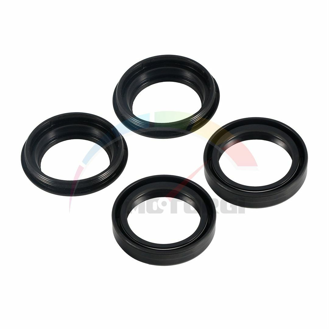 Fork Oil Sealsx2 Dust Sealsx2 For Kawasaki ZX400 ZXR400 1991-1999