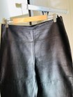 Sherrer Paris Leather Black Women’s Pants Size 44 Lambskin Authentic Soft — photo 7
