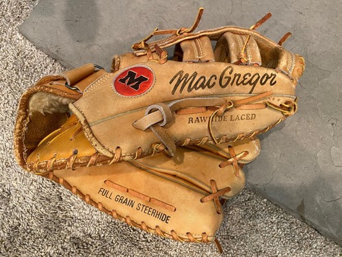 MacGregor MG60 Baseball Glove Big Mac RHT Mitt Deep Grip Pocket Right Hand 12” - Picture 2 of 11