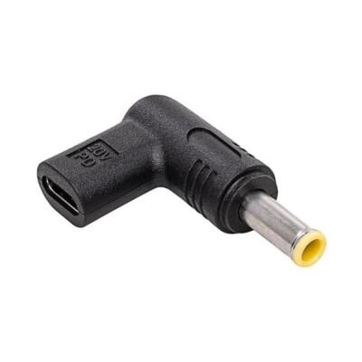 AK-ND-C16 USB C-Buchse,DC 5,5/3,0 Stecker Anschluss: Adapter schwarz AKYGA