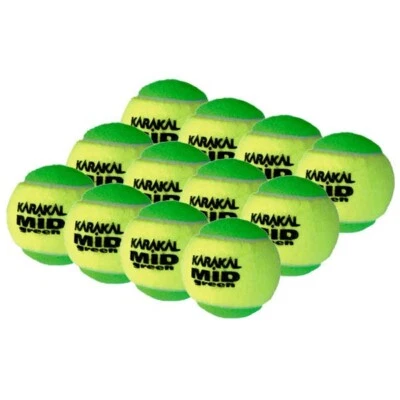 Karakal Mid Green Tennisbälle (12er-Pack)
