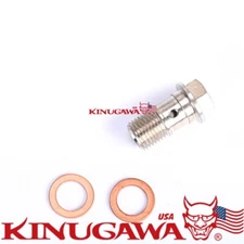 Banjo bolt Turbo Oil Feed FOR Dodge Neon SRT-4 PT TD04LR TD05HR Mopar Stage 3