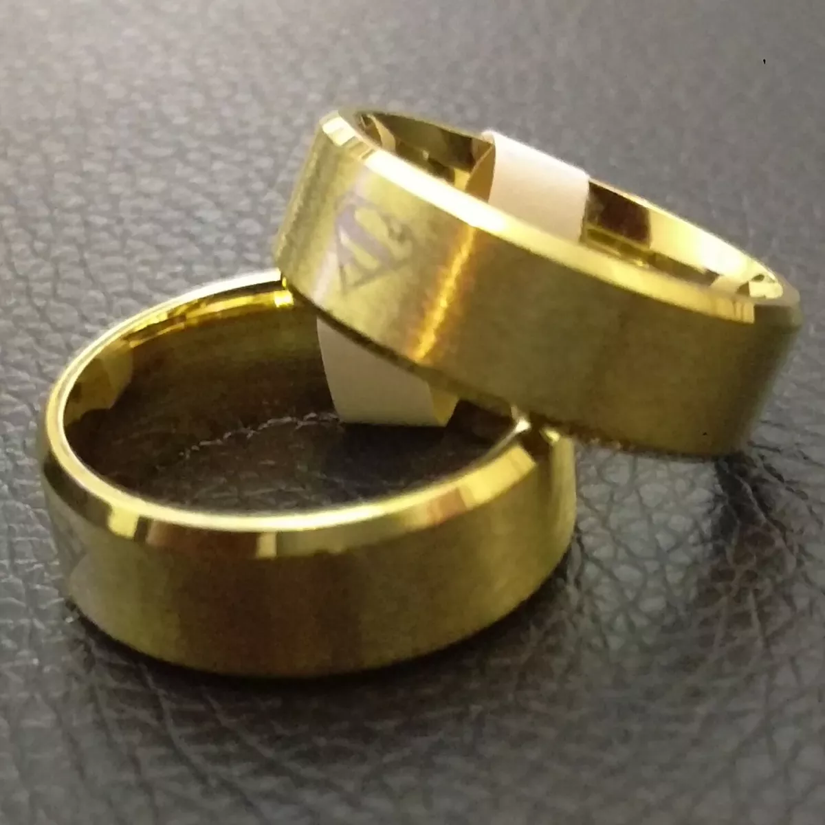 Stainless steel hotsell superman ring
