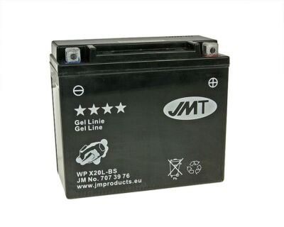 Batterie JMT GEL JMTX20L-BS 18AH Kymco QUAD Maxxer MXU UXV, Polaris,Triumph,YFM