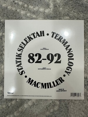 Statik Selektah & Termanology ft. Mac Miller 82 - 92 Vinyl Single
