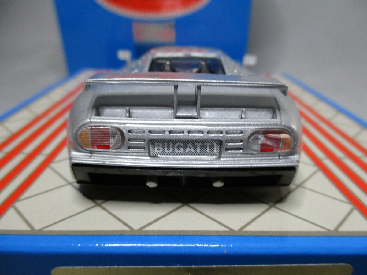 AL965 NOREV 1/43 Bugatti Eb110 Modele De Developpement 1991 Bleu Tres