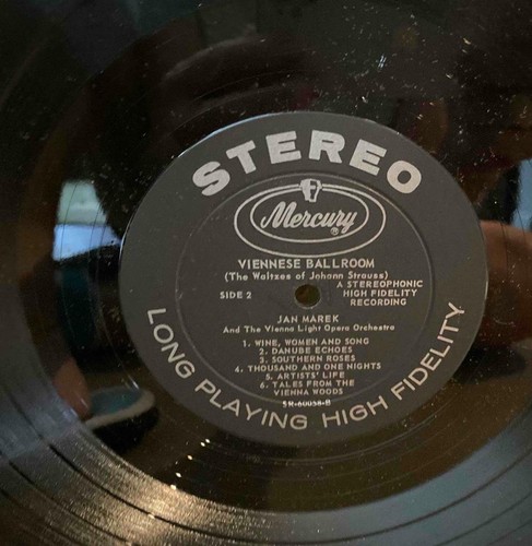 VIENNESE BALLROOM JAN MAREK ORIG MERCURY STEREO SR 60058 LP NEAR MINT - Picture 4 of 5