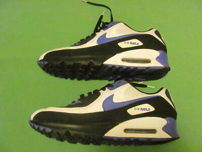 Nike Air Max 90 Persian Violet Purple/Black White Sneakers DB0625-001 Men's  12