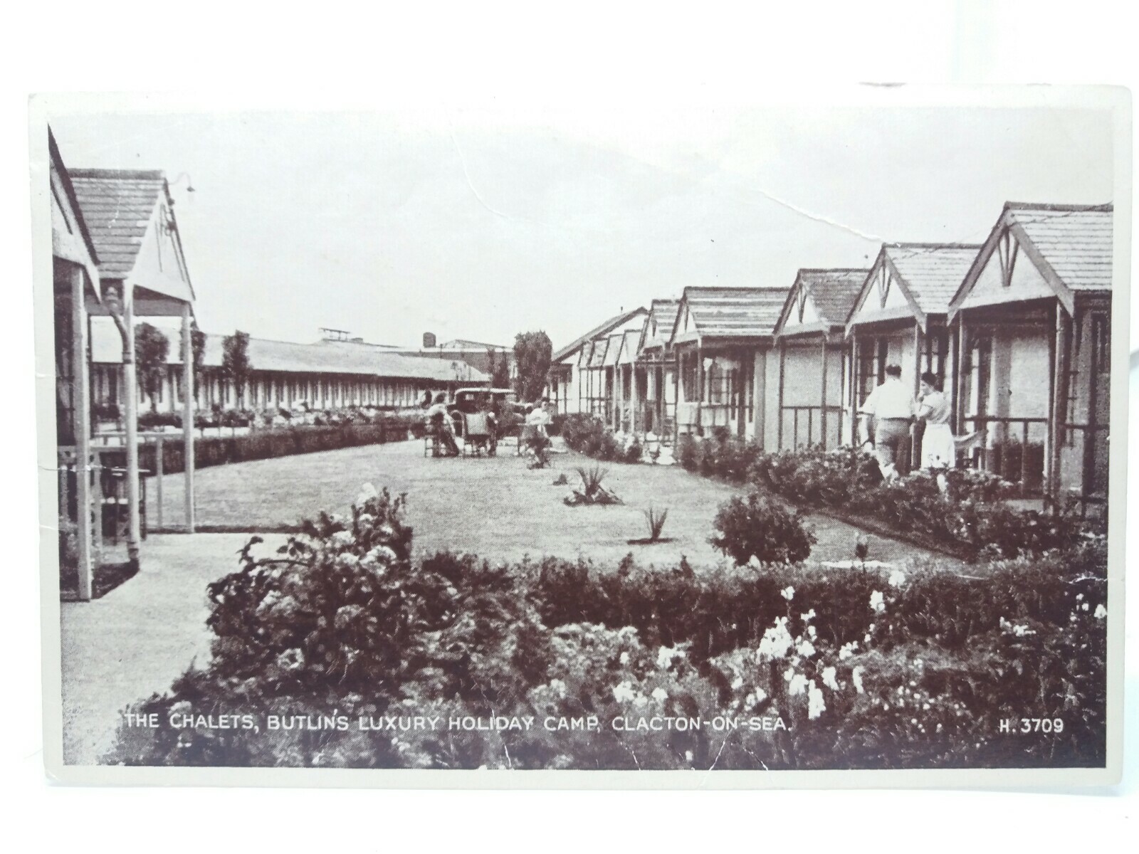 The Chalets at Butlins Luxury Holiday Camp Clacton on Sea Essex Vintage