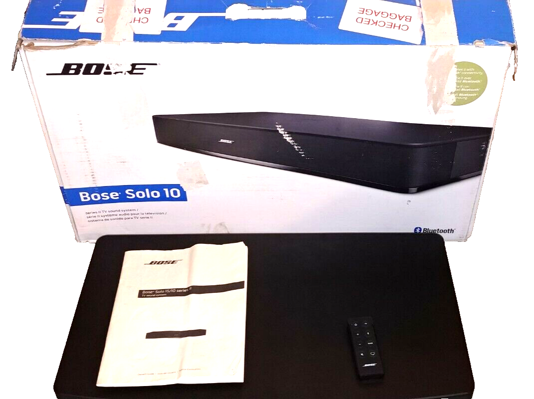 Bose Solo 10 series II TV Sound System 740928-1120 with Bose Solo 10 series II TV Sound System 740928-1120 with
