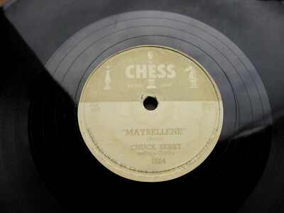 0717/ CHUCK BERRY-Maybellene-Wee wee hours -US CHESS-R´n`R-TOLL-78rpm Schellack