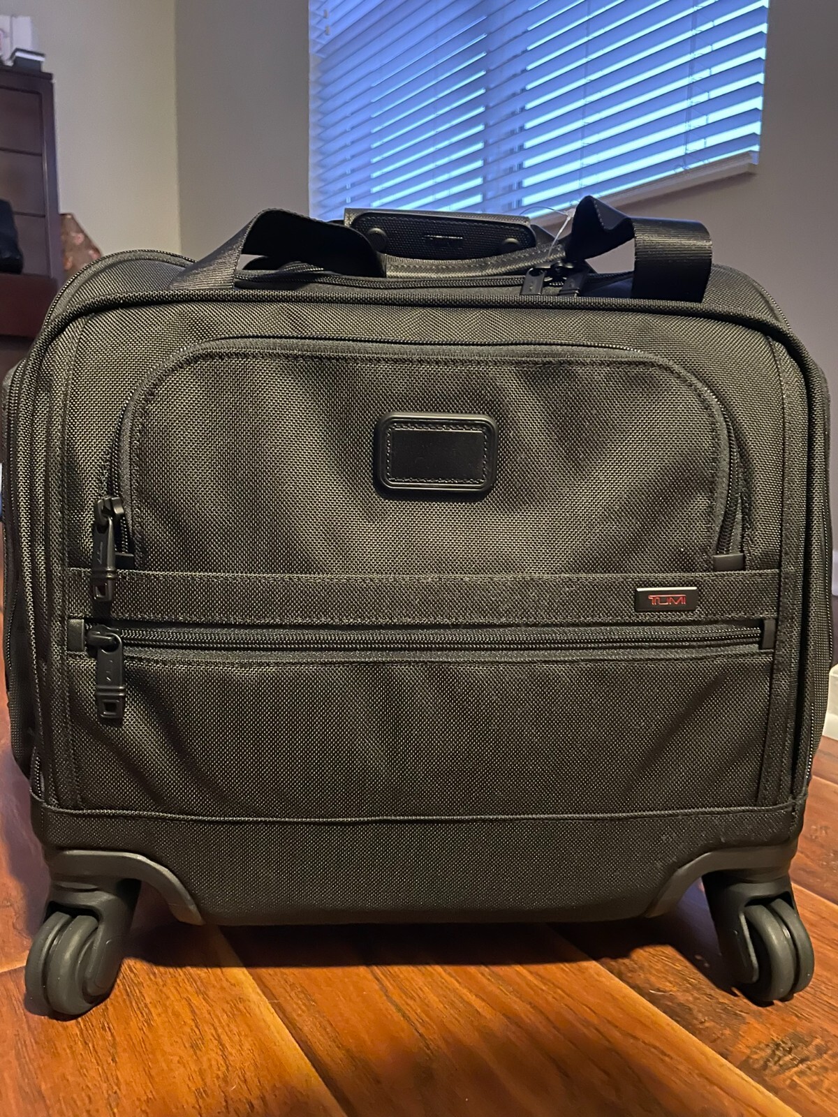 NWT Tumi 4 Wheeled Compact Duffel in Black 499.00 eBay