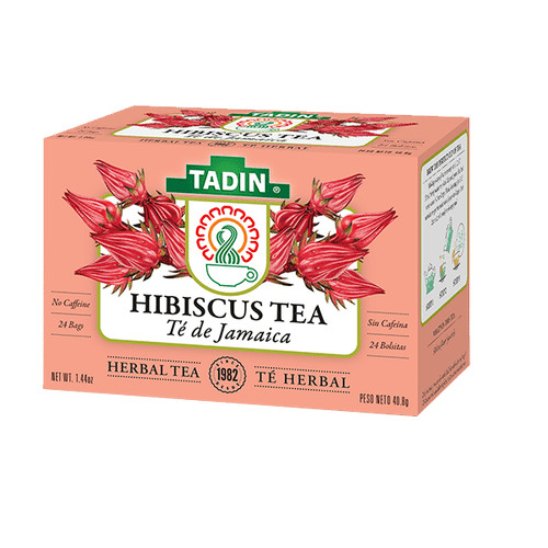 2 PACK HIBISCUS TADIN TEA (48 BAGS) JAMAICA