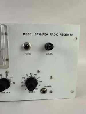 Récepteur Radio Marine Vintage RCA CRM-R5A - Pour Pièces Ou Restauration