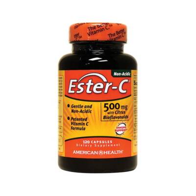American Health Ester-C with Citrus Bioflavonoids - 500 mg - 120 Capsules