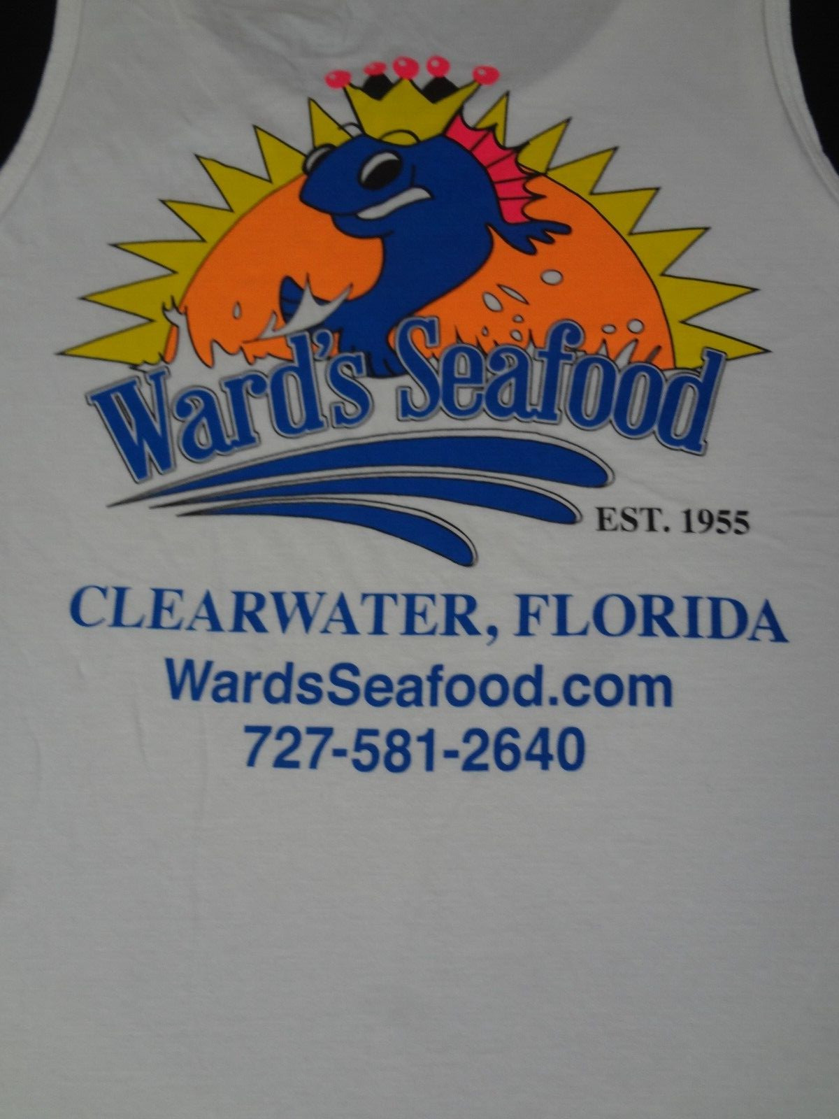 WARD'S SEAFOOD CLEARWATER FLORIDA FRESH FISH HERE WHI… Gem