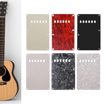 6 Löcher Gitarrenrückplatte, Tremolo Hohlraumabdeckung, elektrisch