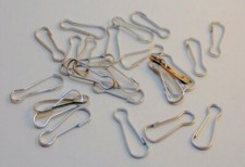 1000 NPS Steel METAL Snap Spring HOOKS 1" Purses Crafts Zipper Pulls Lanyard