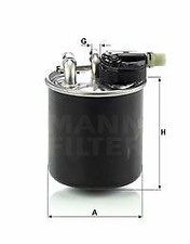 Filtre à carburant Mercedes 350