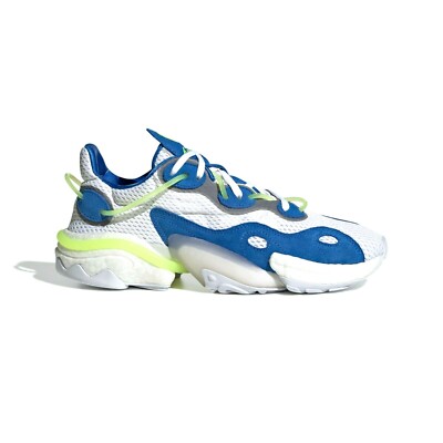 Adidas Originals Unisex TORSION X Shoes Colour Blue / Cloud White / Solar Yellow