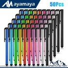 50PCS Capacitive Touch Screen Stylus Pen Universal F iPhone iPad Samsung Tablet