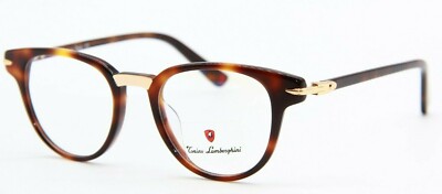 NEW TONINO LAMBORGHINI TL 073 53 HAVANA AUTHENTIC EYEGLASSES FRAME TL073 47-20