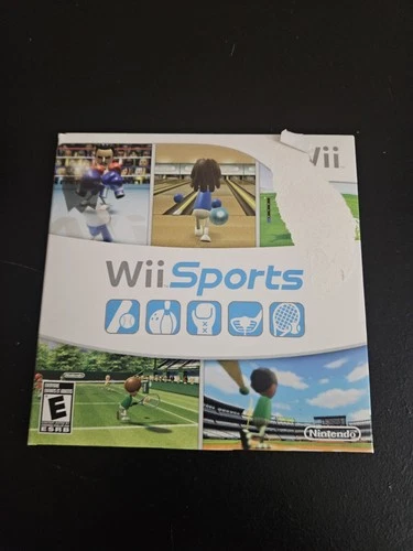 New ListingWii Sports (Nintendo Wii, 2006) Cardboard Sleeve
