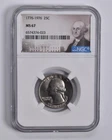 MS67 1776-1976 Washington Quarter NGC Special Label *0114