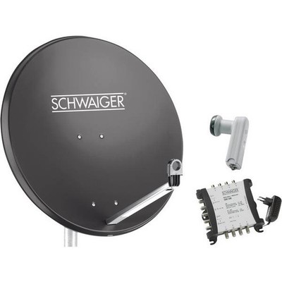 Schwaiger SPI9961SET6 SAT system without receiver Number of users: 8 80 cm