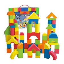 Pairez Toys Foam Building Blocks for Toddlers 2-4, 41 Pieces Small, 41