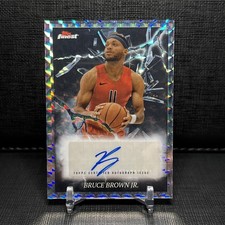 2024-25 Topps Finest - Electrifying Signatures Geometric Bruce Brown #ES-BB (AU)